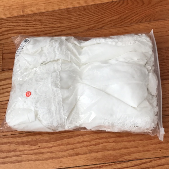 Beautiful white summer long dress - Picture 11 of 12